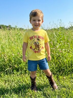 Disney-Toy Story Bundle Cowboy Graphic boots and Tee - Short Sleeve